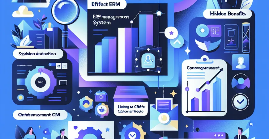 好用的 ERP 管理系统隐藏优势：与 CRM 的客户需求联动